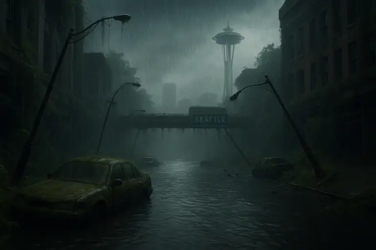 Flooded post-apocalyptic Seattle set for The Last of Us Season 3